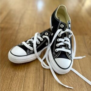 Classic Black and White Kids Sneakers